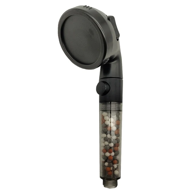 black shower