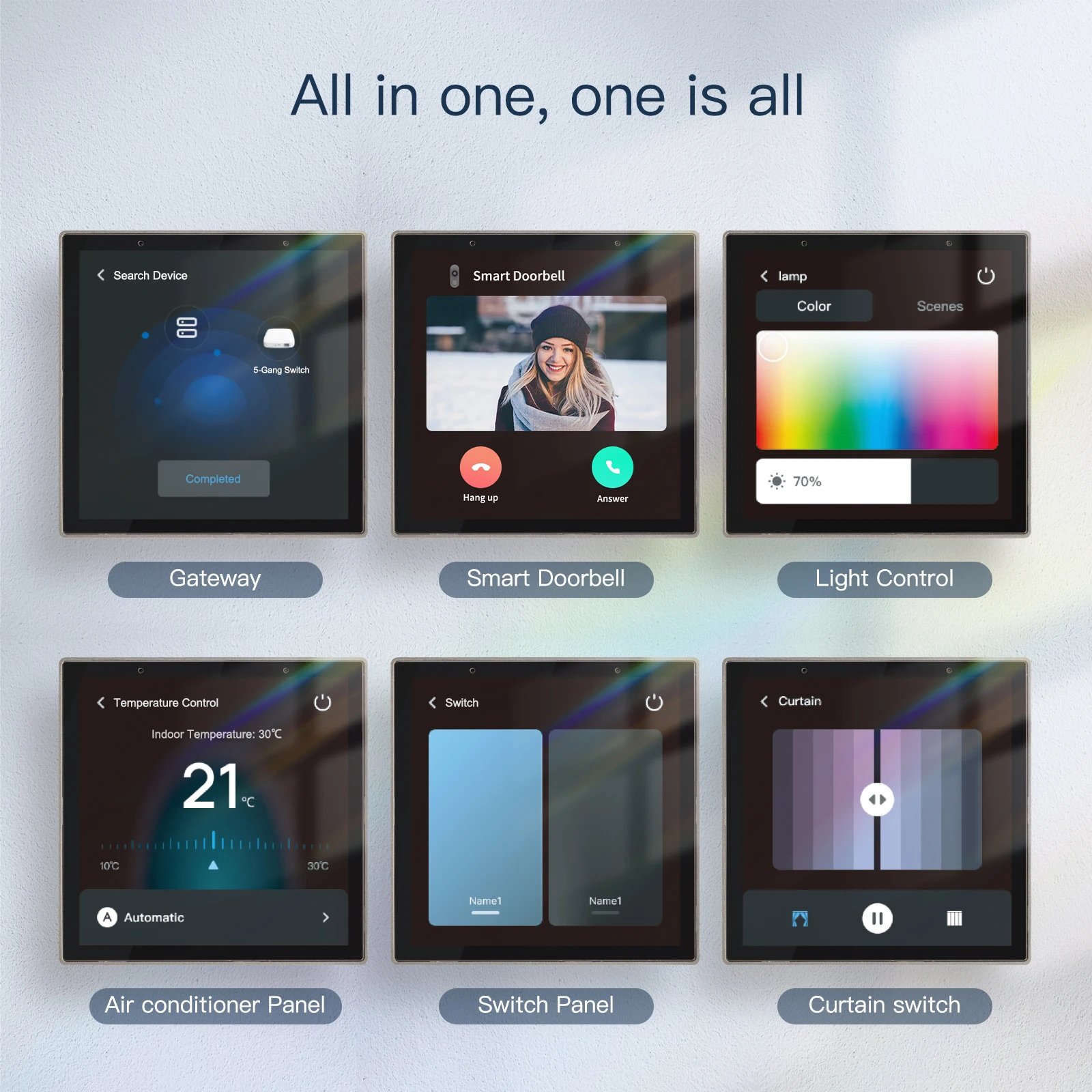 Scene Switch Smart Central Control,