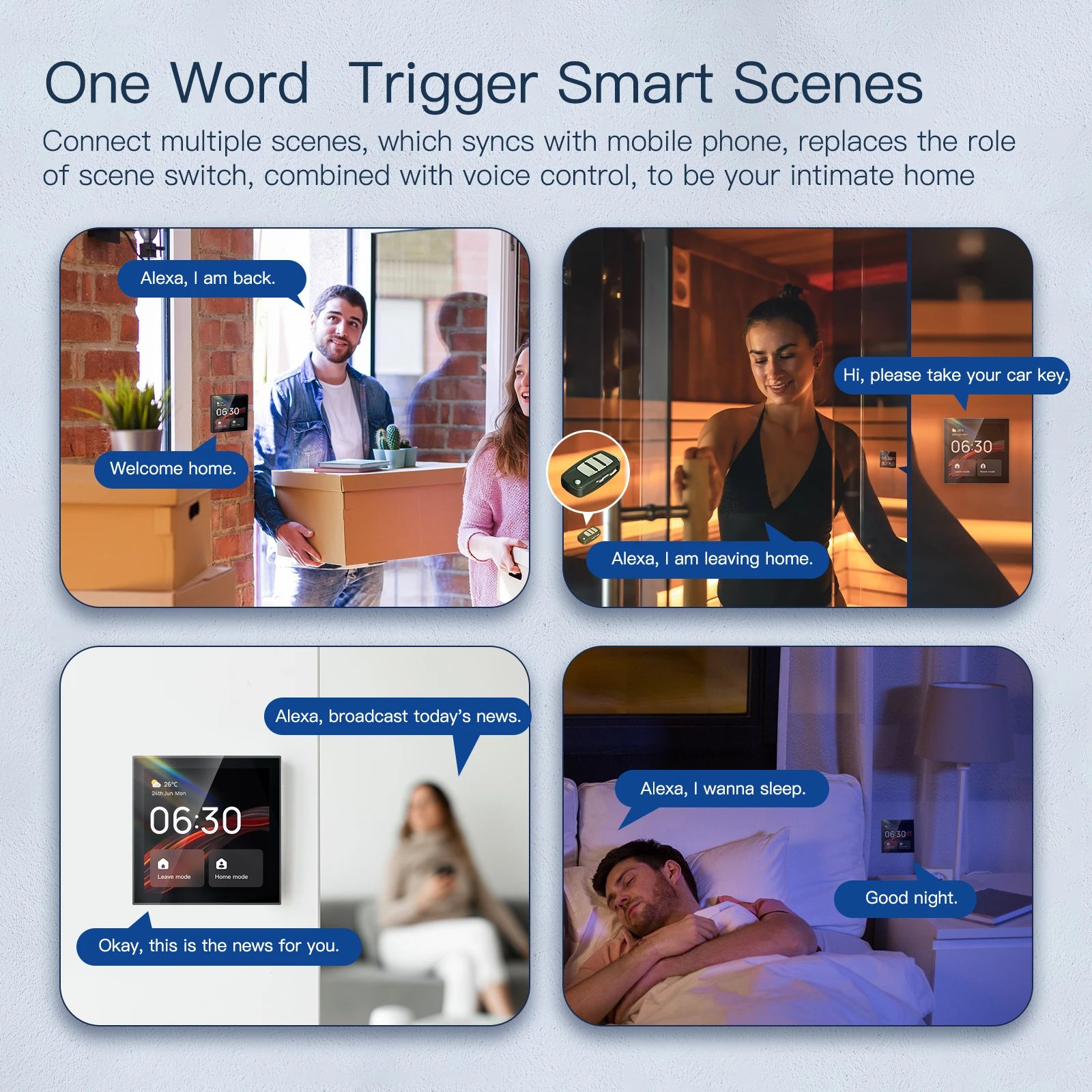 Scene Switch Smart Central Control,