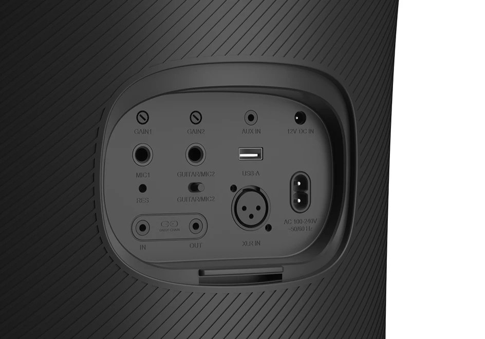 Tronsmart Halo 300 Speaker Partybox 240W with Guitar/Mic/XLR Input, TWS, 20H Playtime, wheels & Hidden Lever, for Party