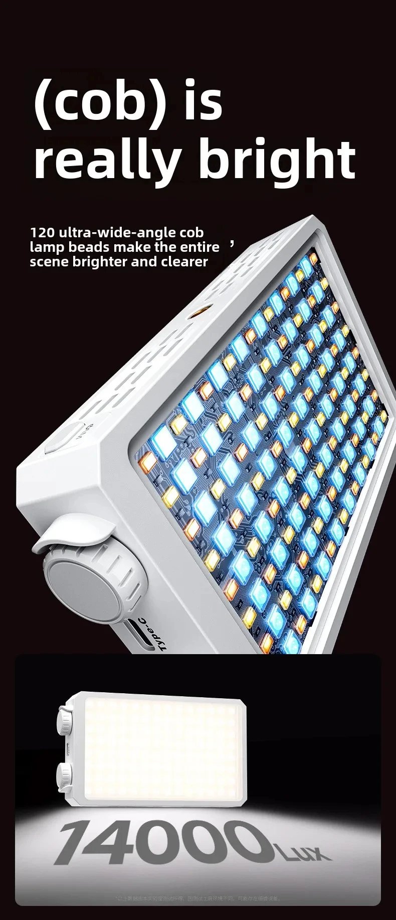 Mini Portable LED Fill Video Light